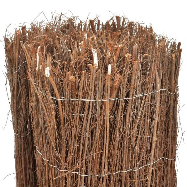 Reisigzaun 400×100 cm