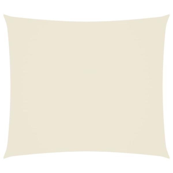 Sonnensegel Oxford-Gewebe Rechteckig 2x2,5 m Creme