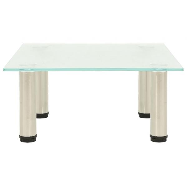 TV-Tisch 40x35x17 cm Satiniertes Hartglas