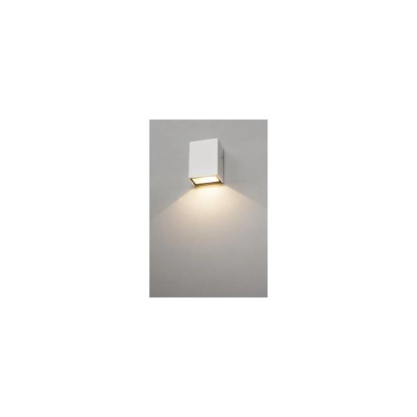 SLV QUAD Wandleuchte, LED, 3000K, IP44, eckig, weiß (232461)