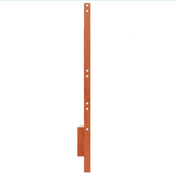Kopfteil Wachsbraun 180 cm Massivholz Kiefer