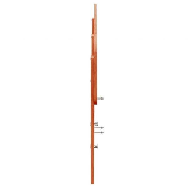 Kopfteil Wachsbraun 180 cm Massivholz Kiefer