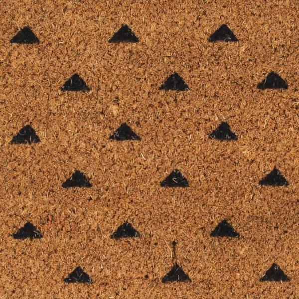 Fußmatte Natur 45x75 cm Kokosfaser Getuftet