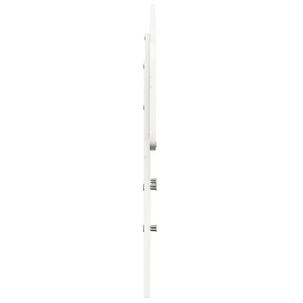 Kopfteil Weiß 90 cm Massivholz Kiefer
