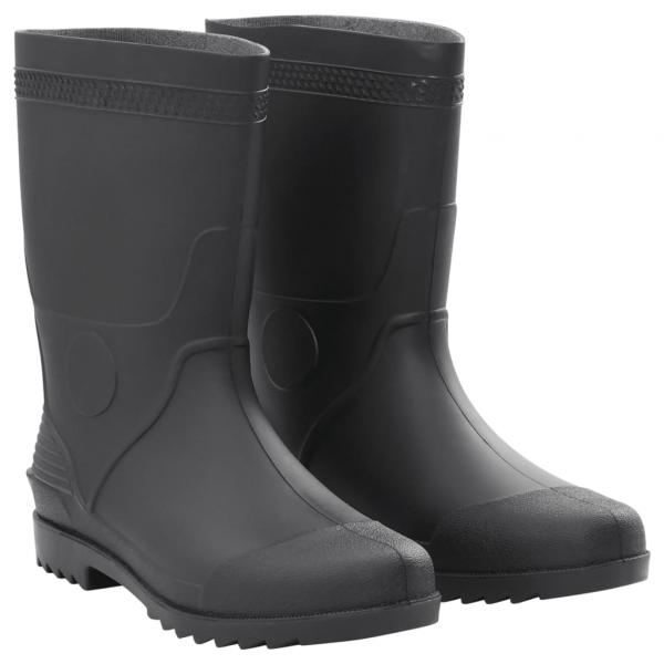 ARDEBO.de - Gummistiefel Schwarz Größe 45 PVC