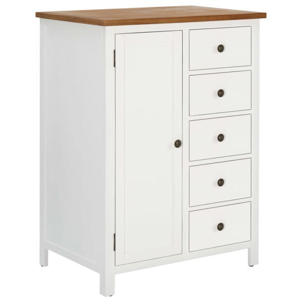 ARDEBO.de - Kleiderschrank 76x52x105 cm Eiche Massivholz