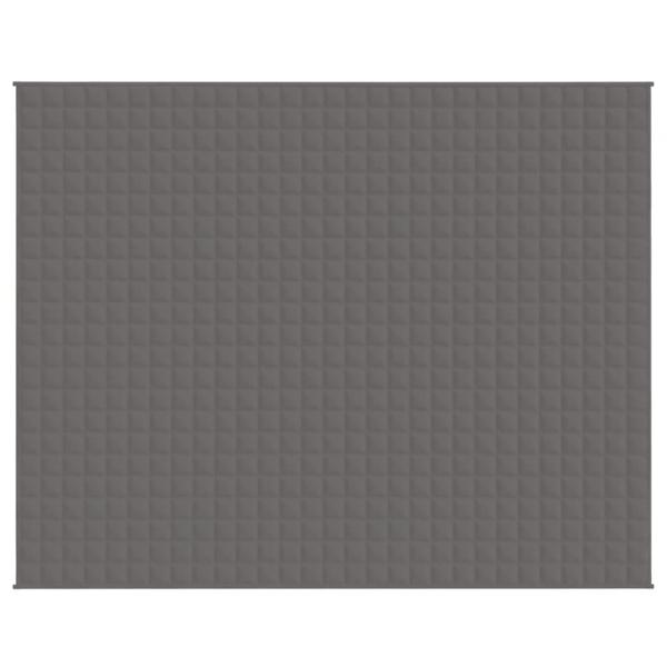 Gewichtsdecke Grau 235x290 cm 11 kg Stoff