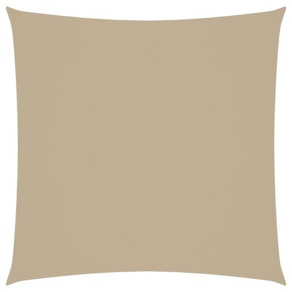 Sonnensegel Oxford-Gewebe Quadratisch 2,5x2,5 m Beige