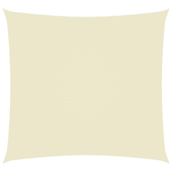 Sonnensegel Oxford-Gewebe Rechteckig 2,5x3 m Creme