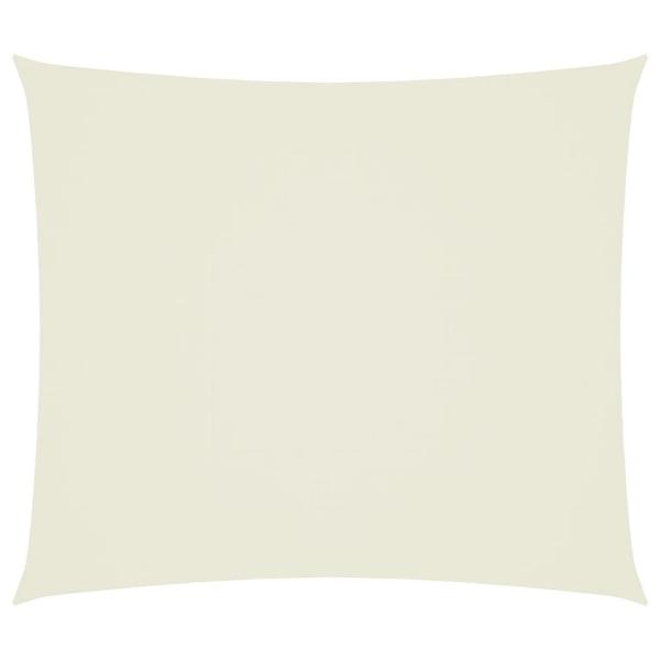 Sonnensegel Oxford-Gewebe Rechteckig 2,5x3 m Creme