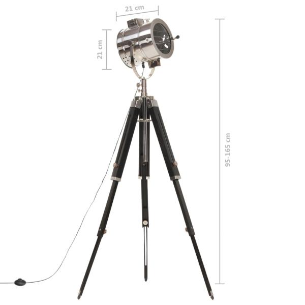 Stativlampe Mango Massivholz 165 cm