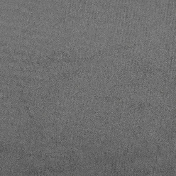 2-tlg. Sofagarnitur mit Kissen Dunkelgrau Mikrofasergewebe