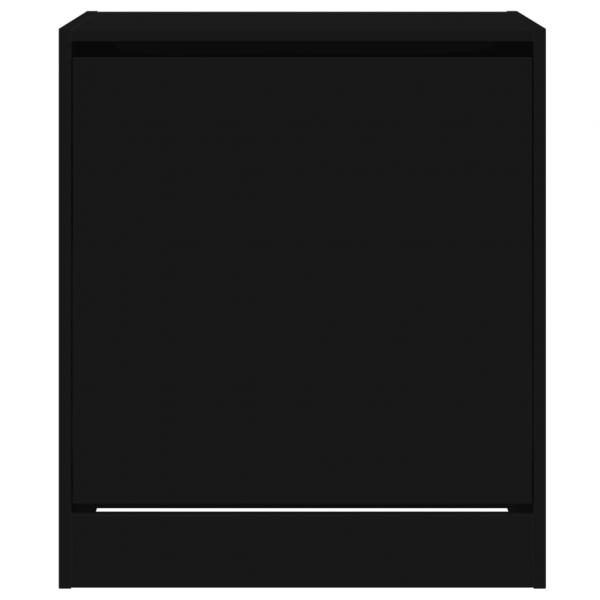 Schuhschrank Schwarz 60x42x69 cm Holzwerkstoff