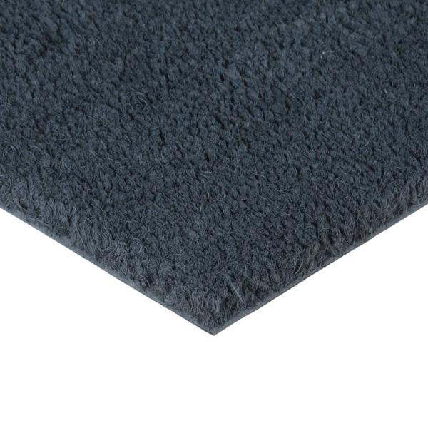Fußmatte Dunkelgrau 100x300 cm Kokosfaser Getuftet