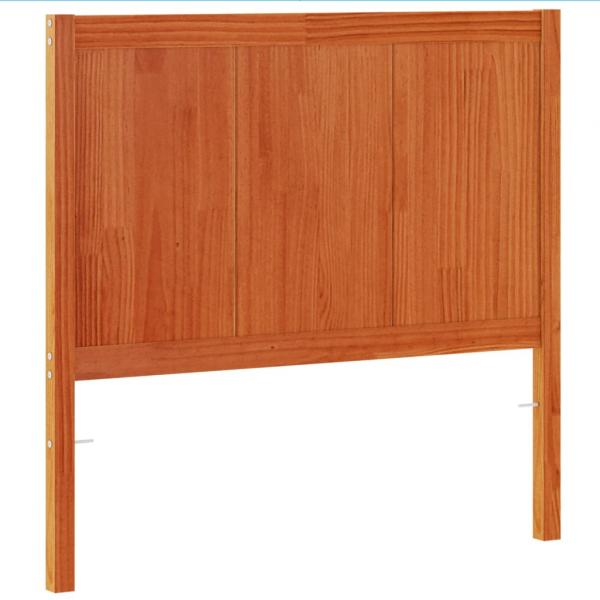 Kopfteil Wachsbraun 100 cm Massivholz Kiefer