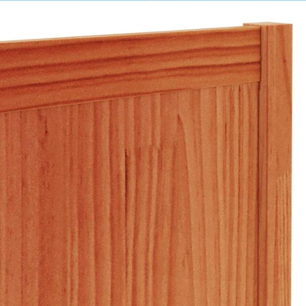 Kopfteil Wachsbraun 100 cm Massivholz Kiefer