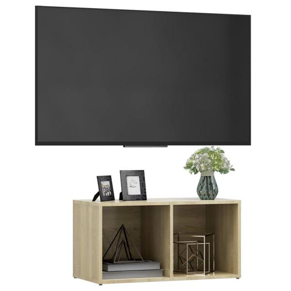 TV-Schrank Sonoma-Eiche 72x35x36,5 cm Holzwerkstoff