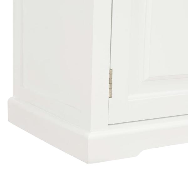TV-Schrank Weiß 90 x 30 x 40 cm Holz