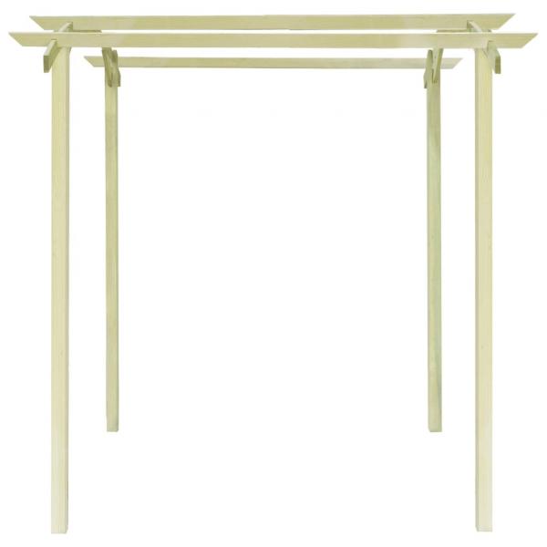 Garten-Pergola Kiefernholz Imprägniert 180x197x210 cm
