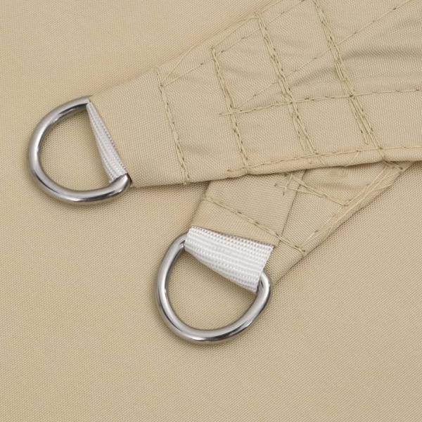 Sonnensegel Oxford-Gewebe Quadratisch 3x3 m Beige