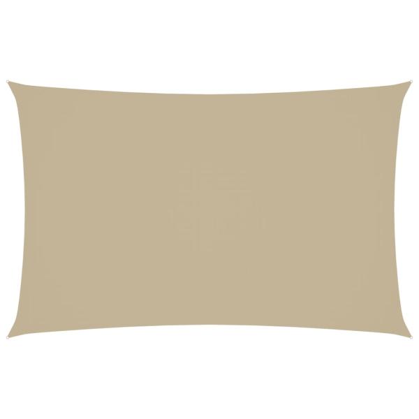 Sonnensegel Oxford-Gewebe Rechteckig 2x5 m Beige