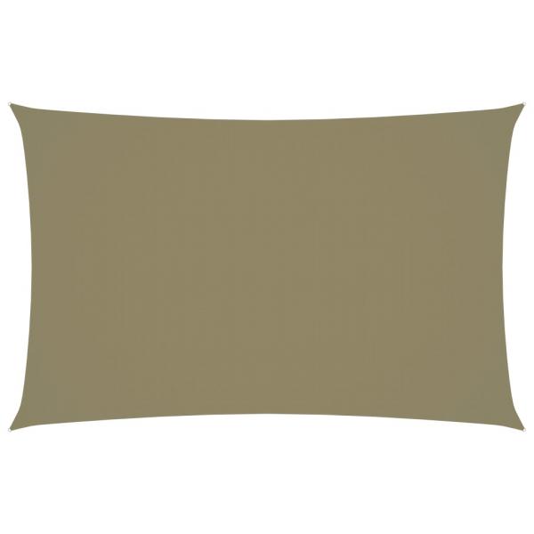 Sonnensegel Oxford-Gewebe Rechteckig 4x7 m Beige