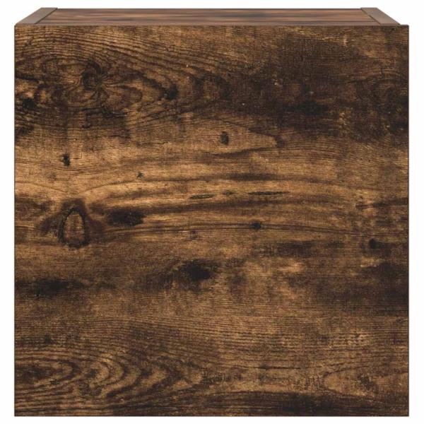 3-tlg. TV-Schrank-Set Räuchereiche Holzwerkstoff