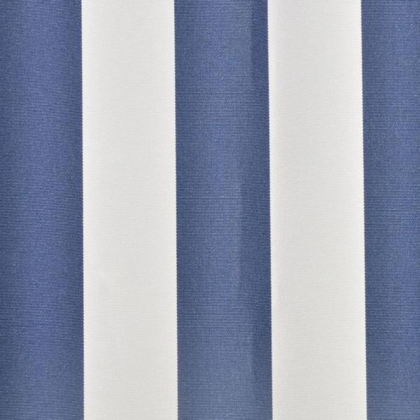 Markisenbespannung Canvas Blau & Weiß 350x250 cm 