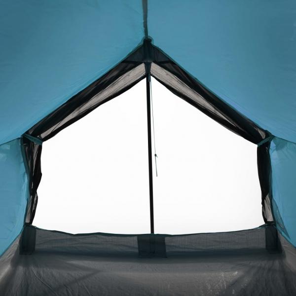 Campingzelt 2 Personen Blau Wasserfest