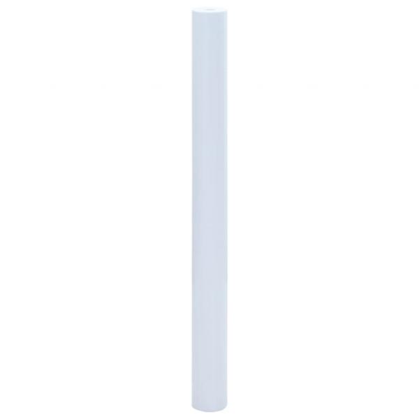 Fensterfolie Statisch Matt Transparent Weiß 90x1000 cm PVC