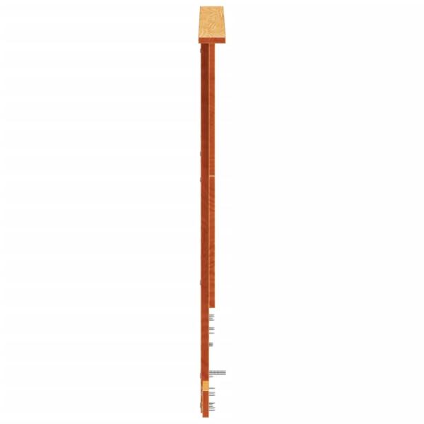 Kopfteil Wachsbraun 135 cm Massivholz Kiefer