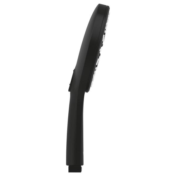 GROHE Rainshower Smartactive 130 Handbrause, 3 Strahlarten, phantom black (22127KF0)