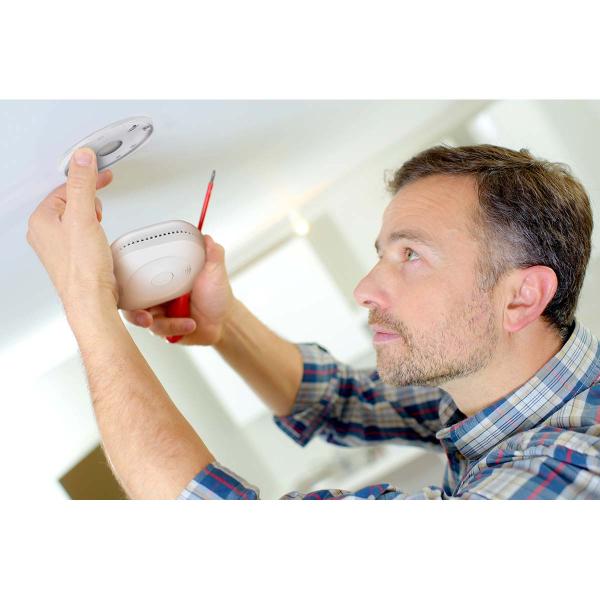 Wi-Fi Smarter Rauchmelder (Menge: 2 je Bestelleinheit)