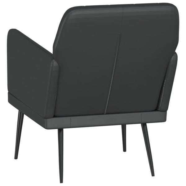 Sessel Schwarz 61x78x80 cm Kunstleder