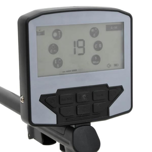 Metalldetektor 18 cm Suchtiefe Pinpoint und Auto-Tune-Funktion