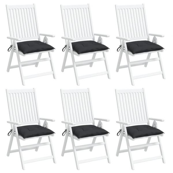 ARDEBO.de - Palettenkissen 6 Stk. Schwarz 50x50x7 cm Oxford-Gewebe
