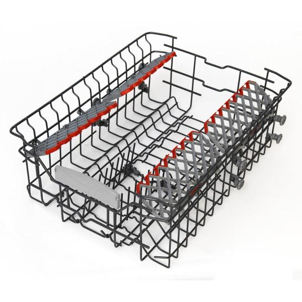 Sharp QW-HS12S47EW-DE Teilintegrierter Geschirrspüler, 45 cm breit, 10 Maßgedecke, Startvorwahl, Express 50", AquaStop, weiß