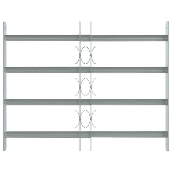 Fenstergitter Verstellbar mit 4 Querstäben 500-650 mm