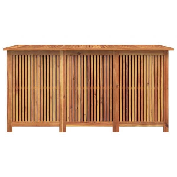 Gartenbox 150x80x75 cm Massivholz Akazie