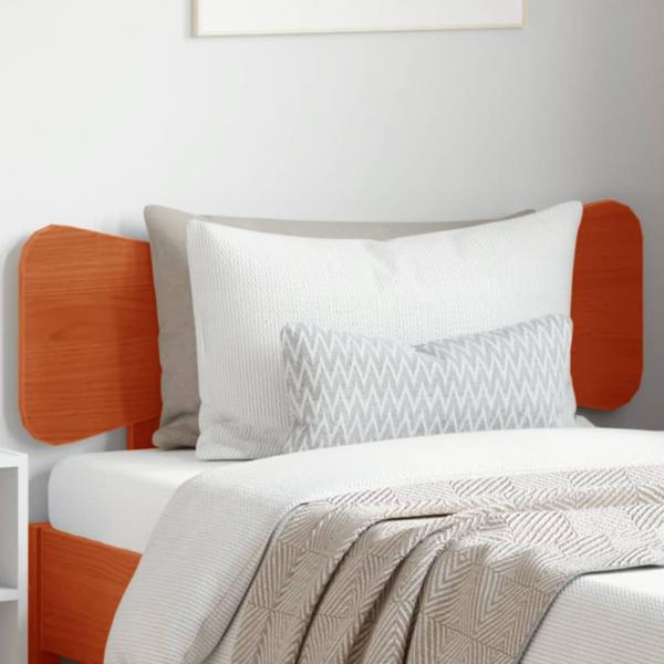 ARDEBO.de - Kopfteil Wachsbraun 100 cm Massivholz Kiefer