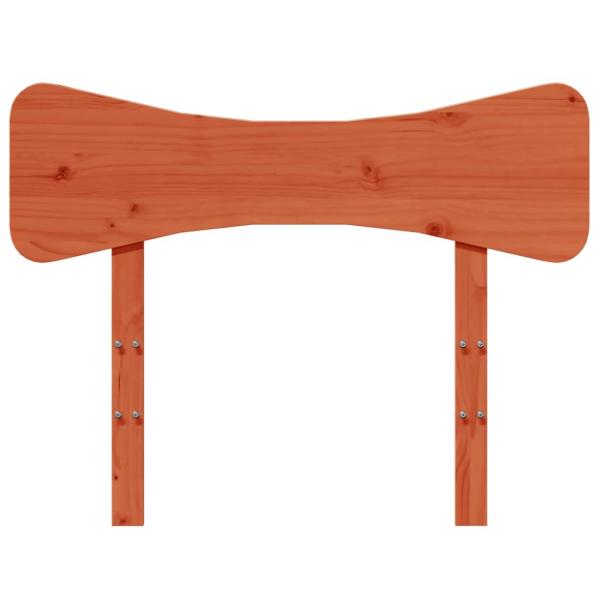 Kopfteil Wachsbraun 100 cm Massivholz Kiefer