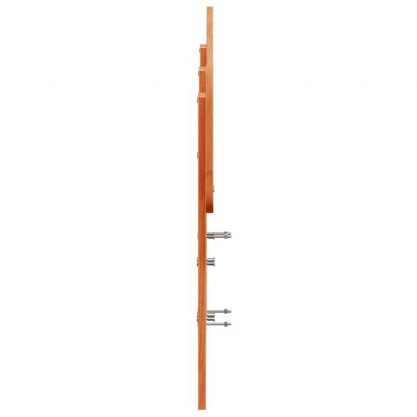 Kopfteil Wachsbraun 135 cm Massivholz Kiefer