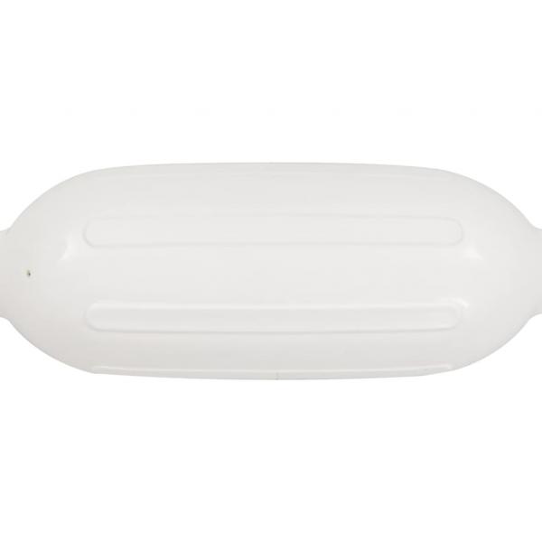 Bootsfender 4 Stk. Weiß 58,5 x 16,5 cm PVC