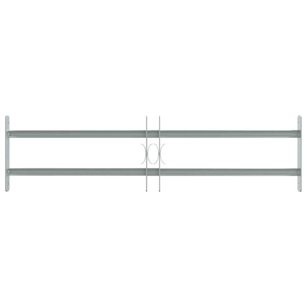 Fenstergitter Verstellbar mit 2 Querstäben 700-1050 mm