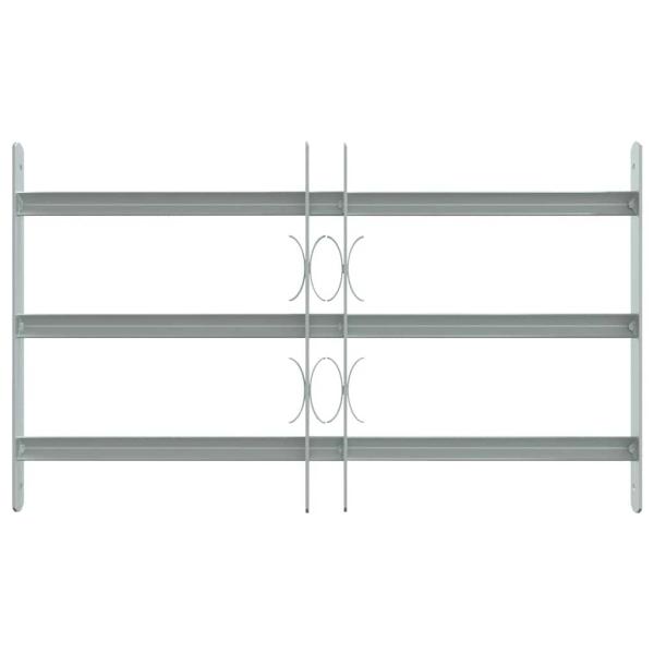 Fenstergitter Verstellbar mit 3 Querstäben 500-650 mm