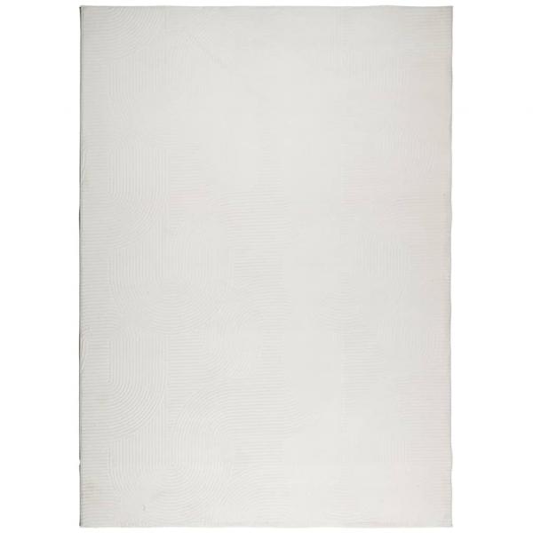 Teppich IZA Kurzflor Skandinavischer Look Creme 240x340 cm