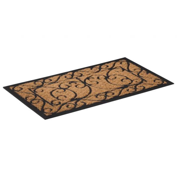 Fußmatte Rechteckig 45x75 cm Gummi und Kokosfaser