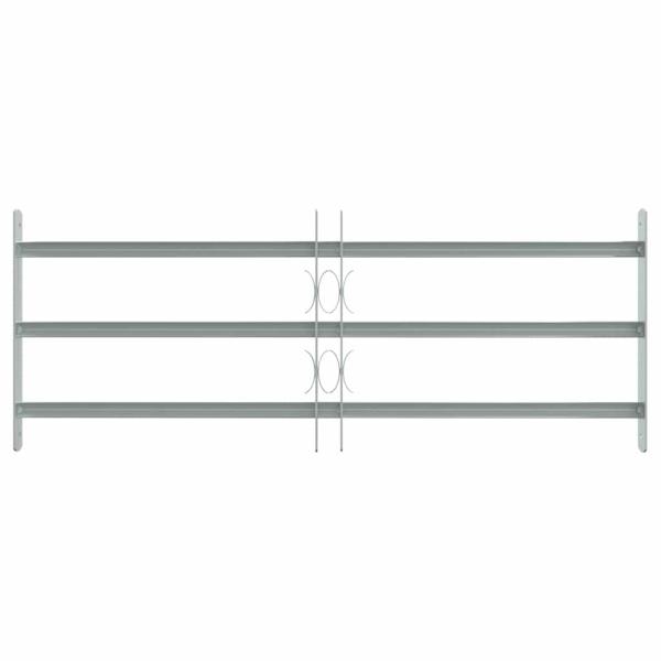 Fenstergitter Verstellbar mit 3 Querstäben 700-1050 mm
