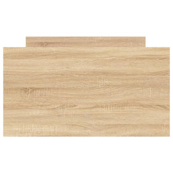 Bettgestell mit Schubladen Sonoma-Eiche 90x200 cm