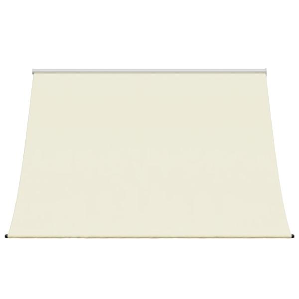 Markise Einziehbar Creme 200x150 cm Stoff und Stahl